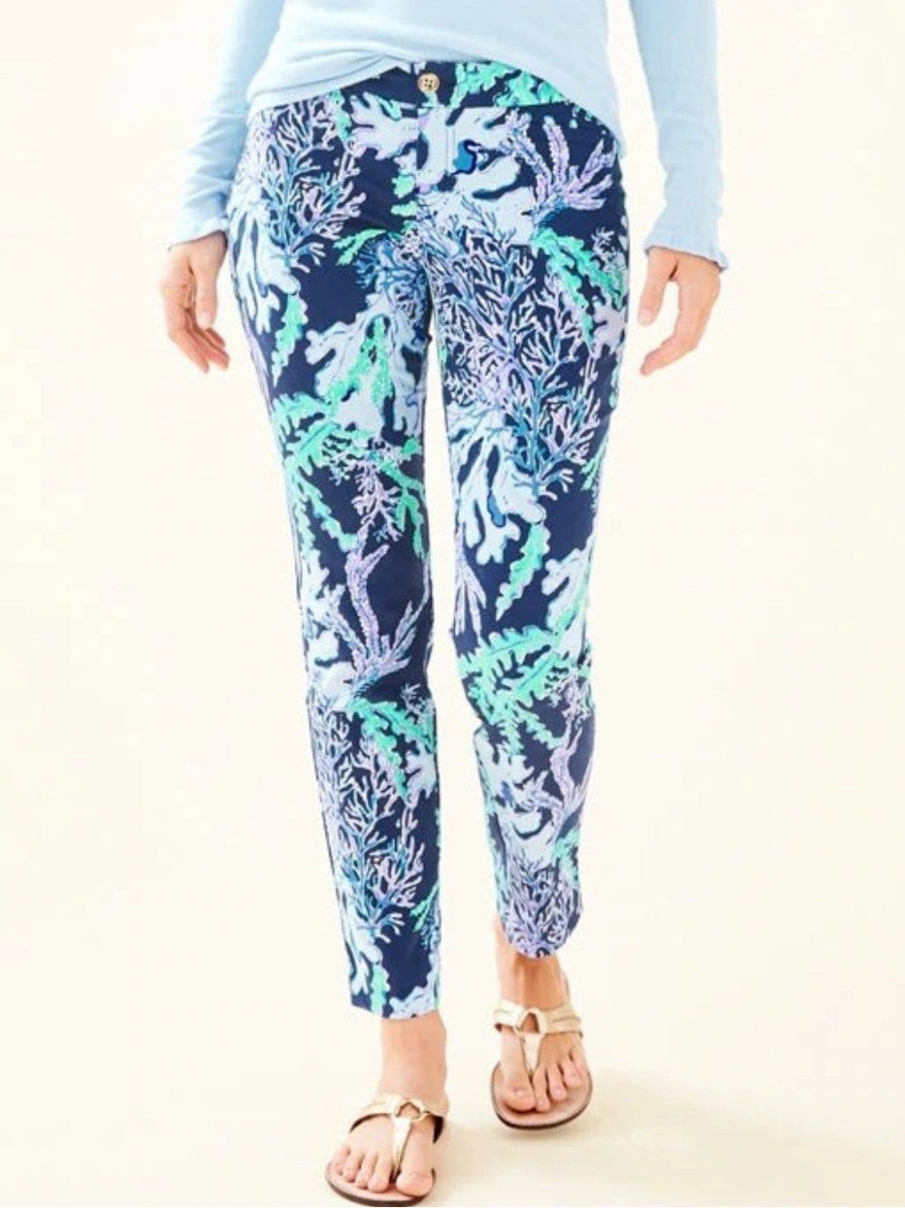 Lilly Pulitzer KELLY SKINNY ANKLE Pants Size 0